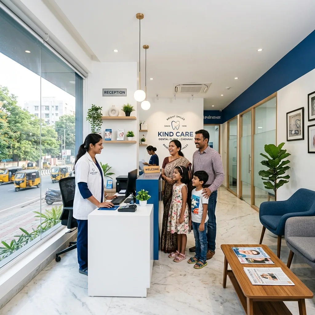 Signature Dental Clinic Interior — Mogappair West, Chennai